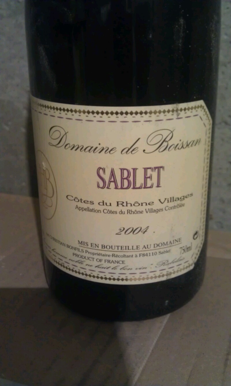 Côtes-du-Rhône-Villages Sablet