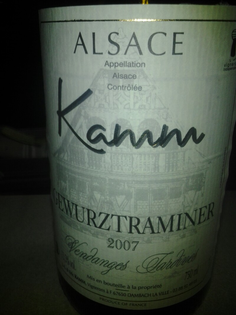 Alsace Gewurztraminer