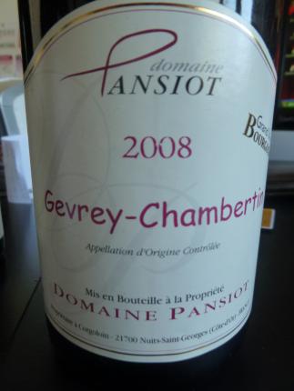 Gevrey-chambertin