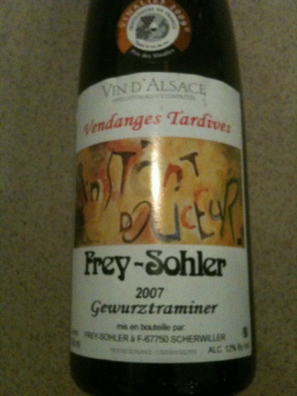 Alsace Gewurztraminer