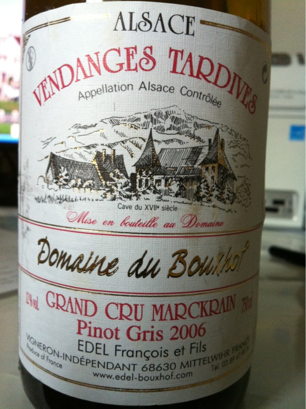 Alsace Pinot Gris