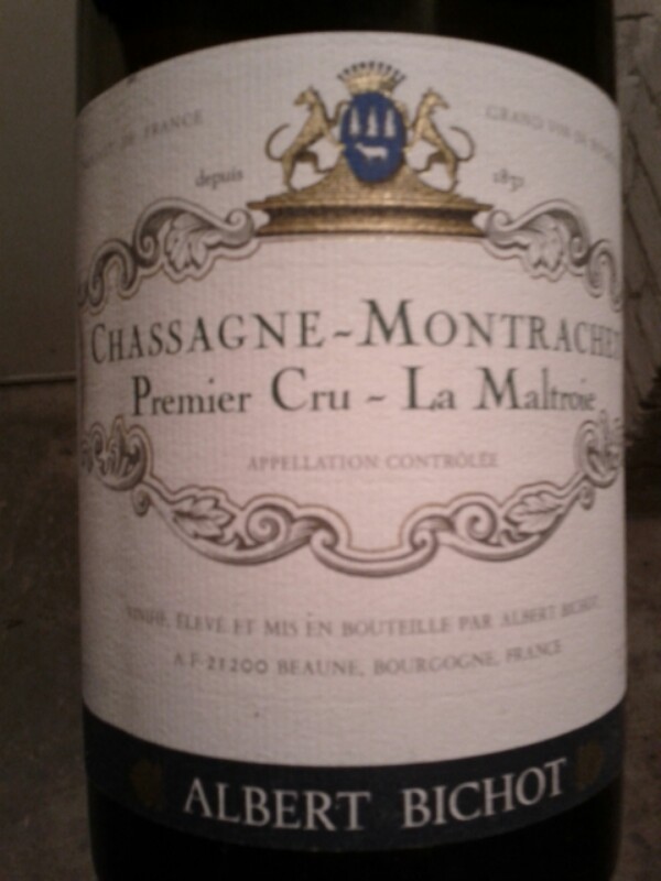 Chassagne-montrachet Premier Cru La Maltroie