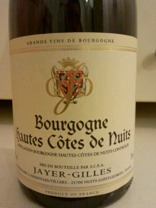 Bourgogne Hautes-Côtes de Nuits