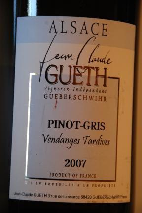 Alsace Pinot Gris