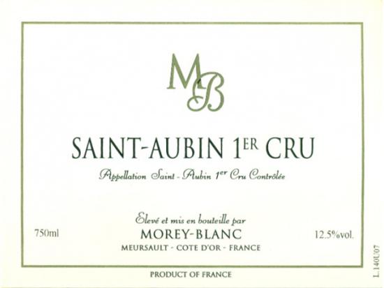 Saint-Aubin Premier Cru Les Combes
