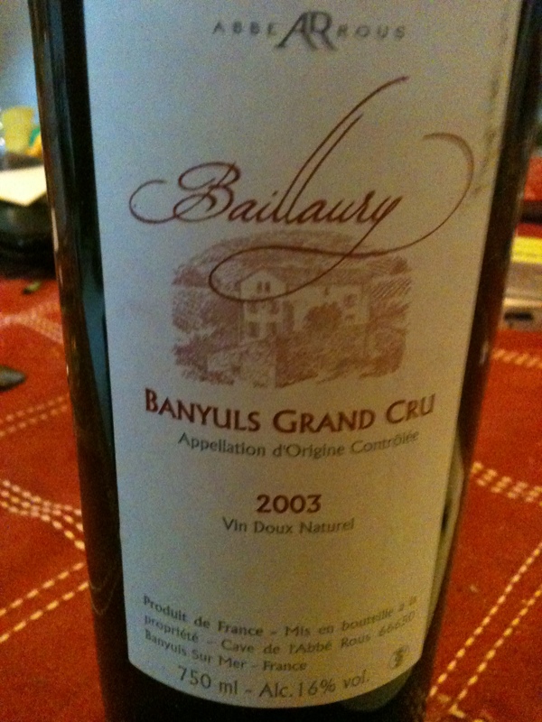 Banyuls Grand Cru