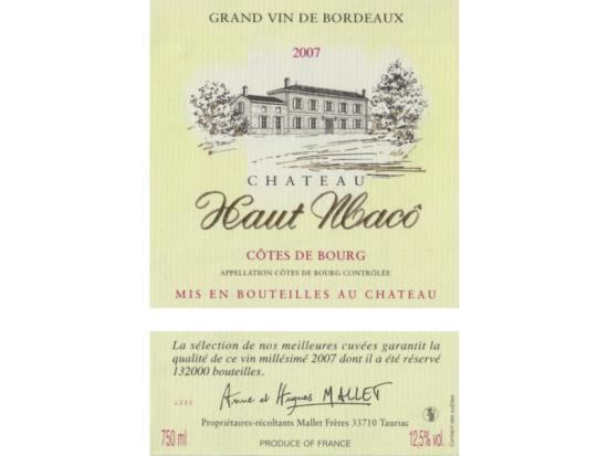 Côtes de Bourg