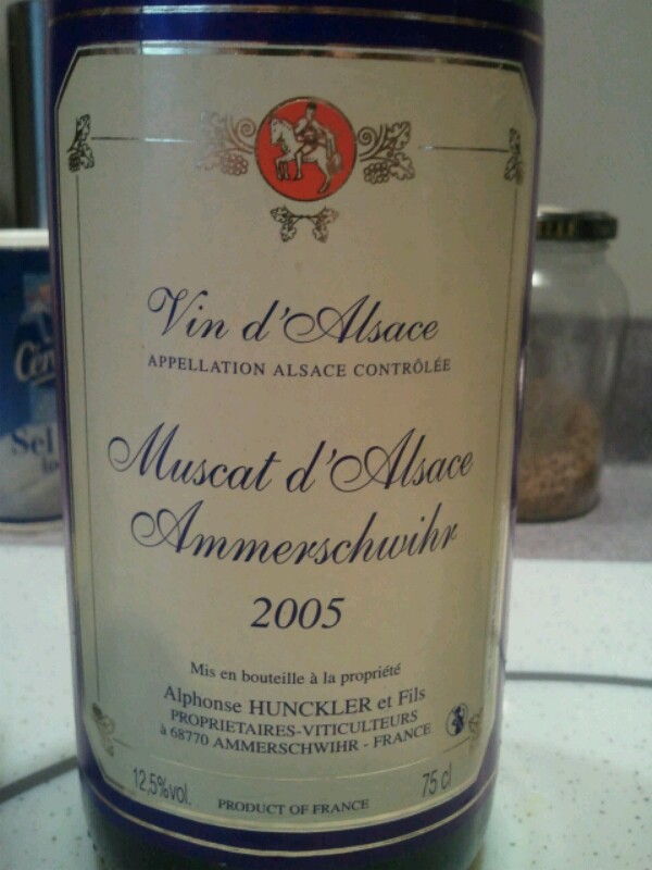 Alsace muscat