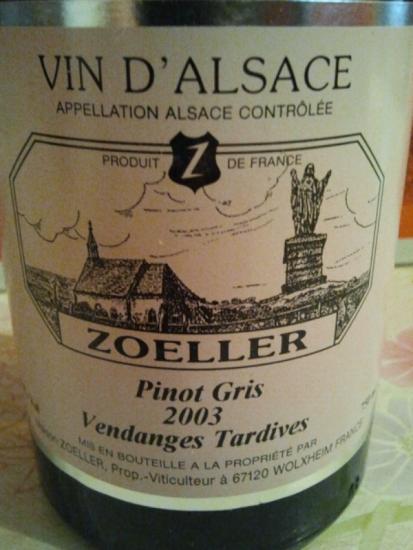 Alsace Pinot Gris