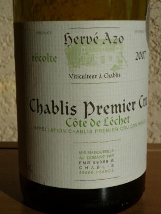 Chablis Premier Cru Côte de Lechet
