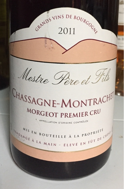 Chassagne-montrachet Premier Cru Morgeot