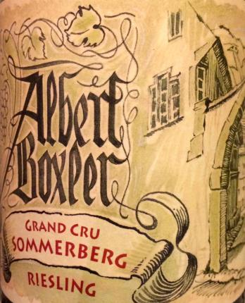 Alsace Grand Cru Sommerberg