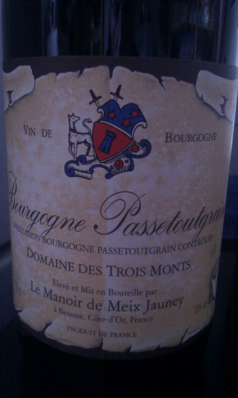 Bourgogne Passetoutgrain