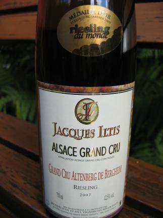 Alsace Grand Cru Altenberg de Bergheim