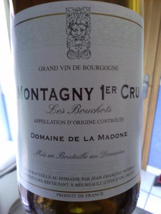 Montagny Premier Cru Les Bouchots