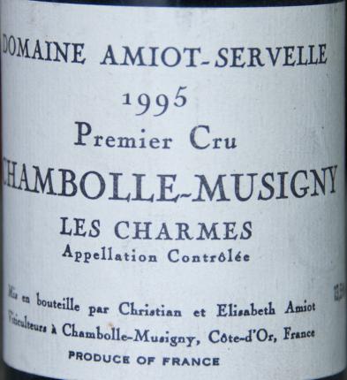 Chambolle-Musigny Premier Cru Les Chamres