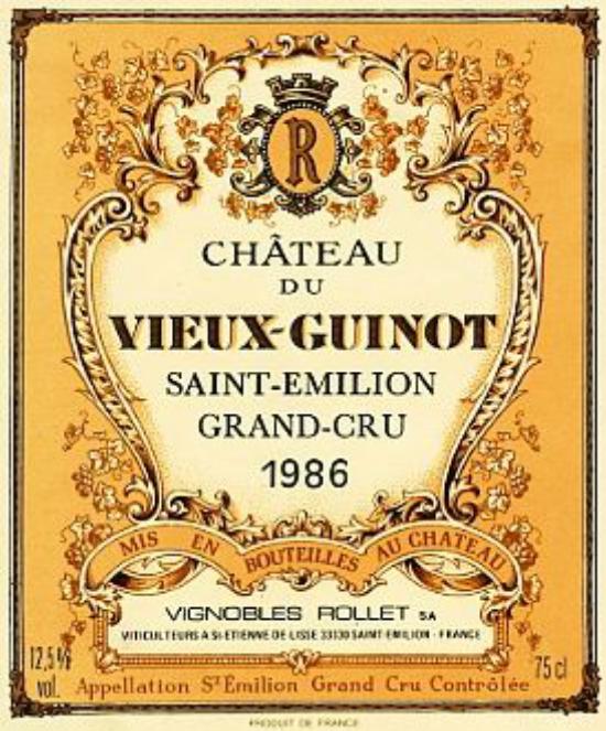 Saint-Emilion Grand Cru
