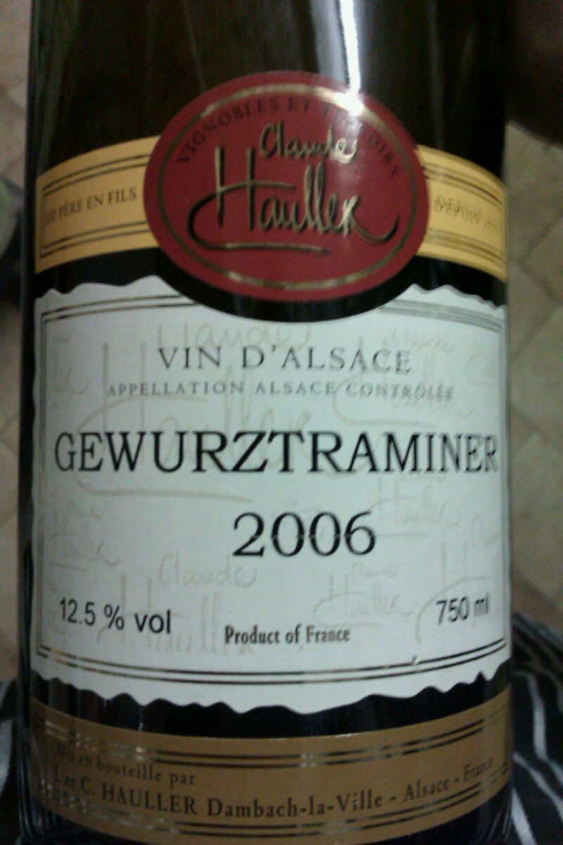 Alsace Gewurztraminer