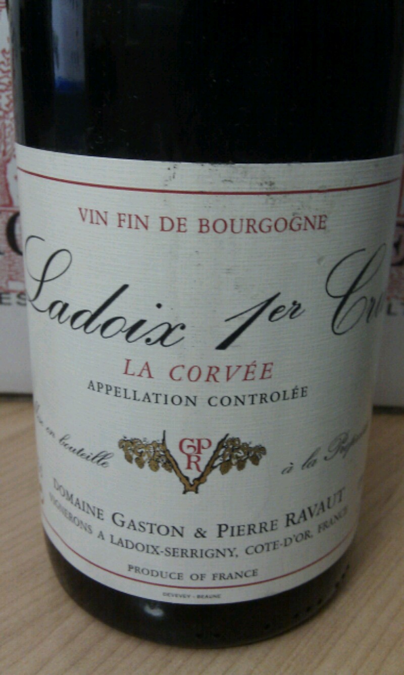 Ladoix Premier Cru La Corvée