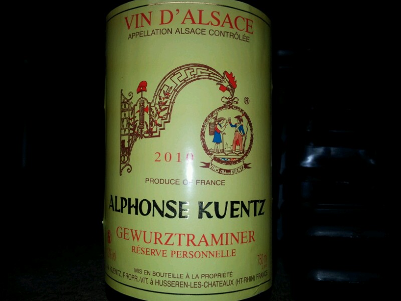 Alsace Gewurztraminer