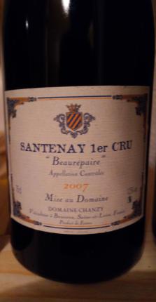 Santenay Premier Cru Beaurepaire