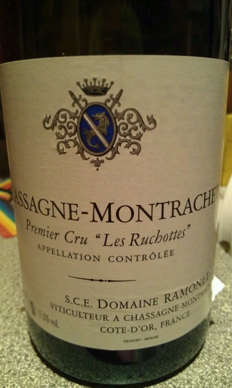 Chassagne-montrachet Premier Cru Les grandes Ruchottes