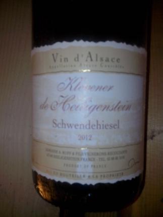 Alsace Klevener de Heiligenstein