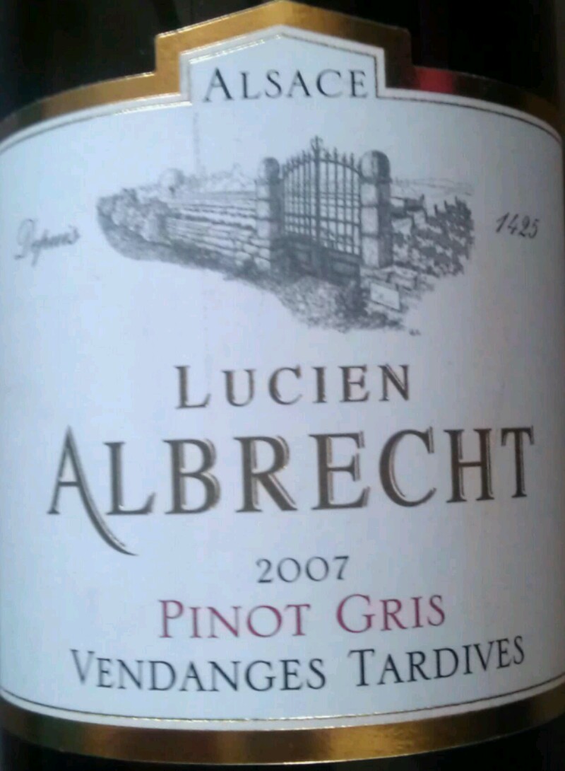 Alsace Pinot Gris