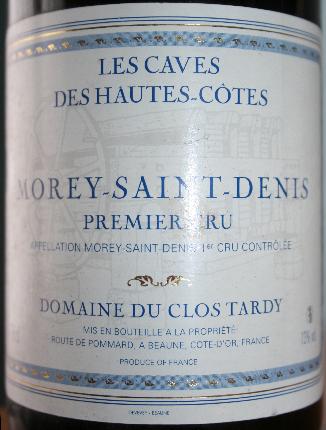 Morey Saint-Denis Premier Cru