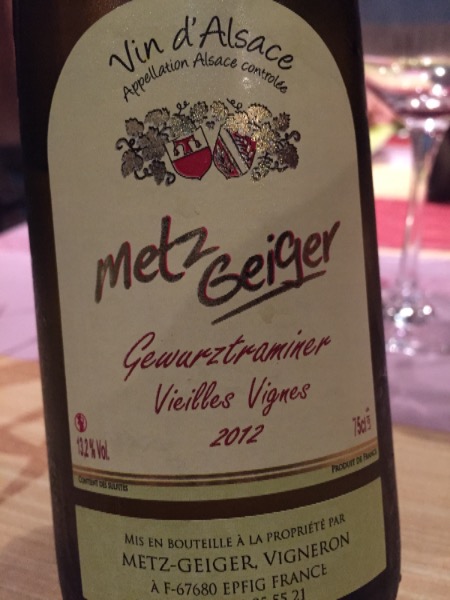 Alsace Gewurztraminer