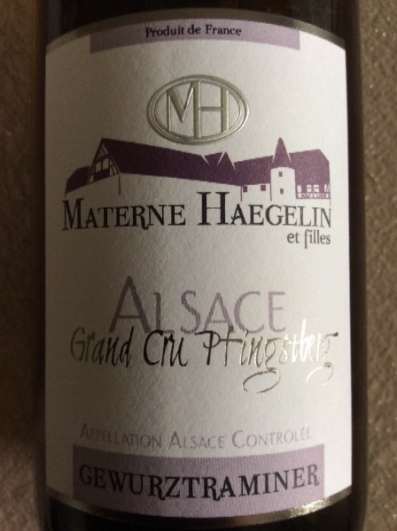 Alsace Grand Cru Pfingstberg